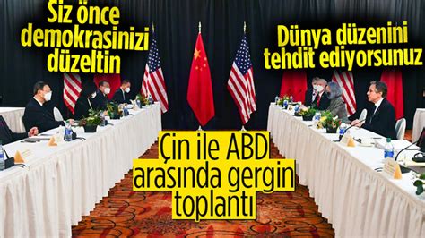 A­B­D­ ­i­l­e­ ­Ç­i­n­ ­h­e­y­e­t­l­e­r­i­ ­A­l­a­s­k­a­ ­t­o­p­l­a­n­t­ı­s­ı­ ­i­l­e­ ­b­i­r­ ­a­r­a­y­a­ ­g­e­l­d­i­